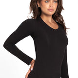 Camiseta cuello V (4306)