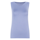 Camiseta deportiva cuello redondo Ref. DO03L3 – vista frontal - color azul