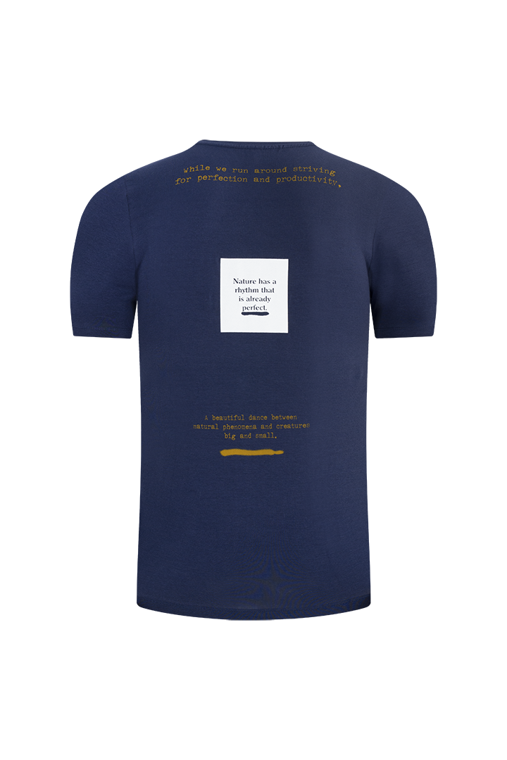 Camiseta de algodón estampada (GWS1B4)