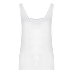 Camiseta básica manga sisa en microfibra para mujer Diane & Geordi color neutro