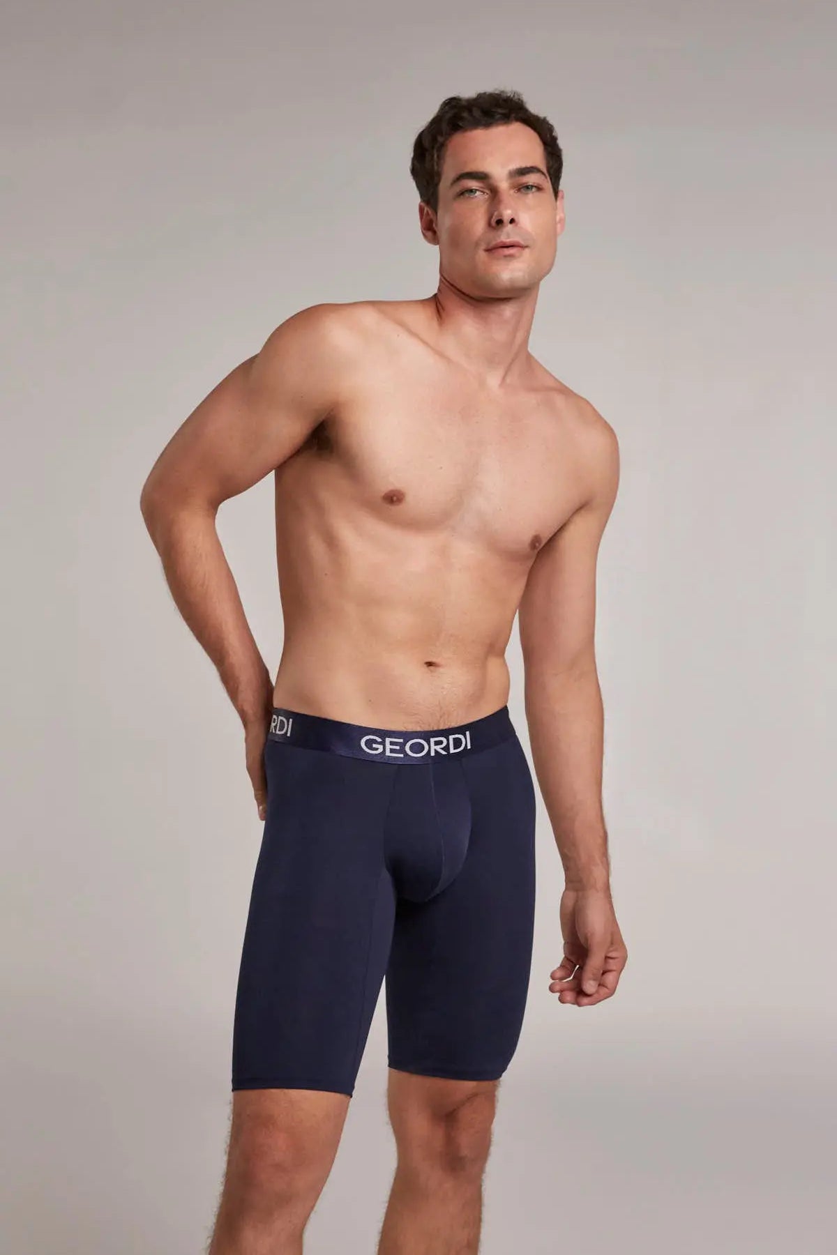 Vista lateral del bóxer con sistema de doble pinza