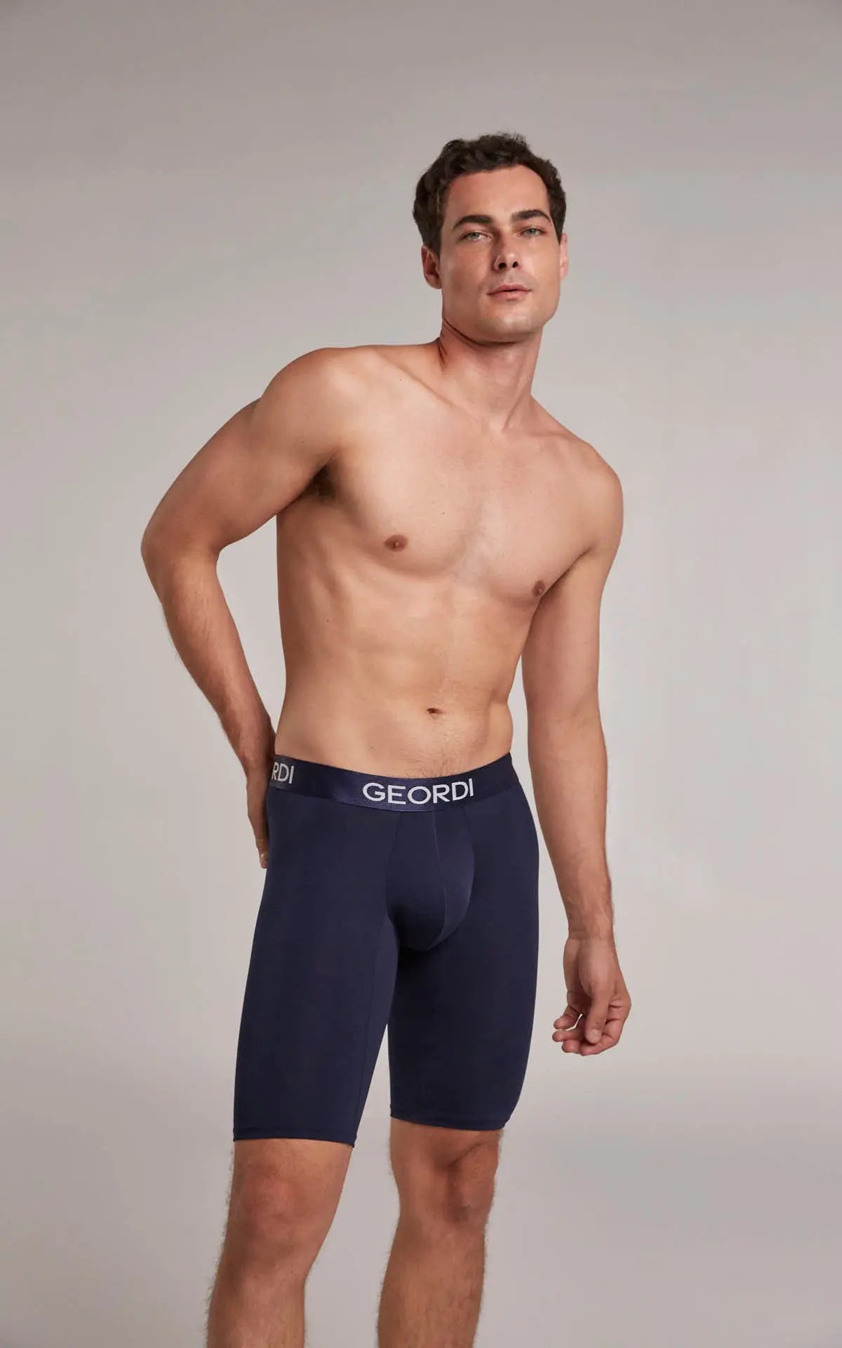 Vista lateral del bóxer con sistema de doble pinza