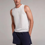 Camiseta deportiva cuello redondo para mujer en malla americano