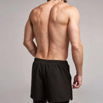 pantaloneta deportivo con bóxer interno para hombre espalda