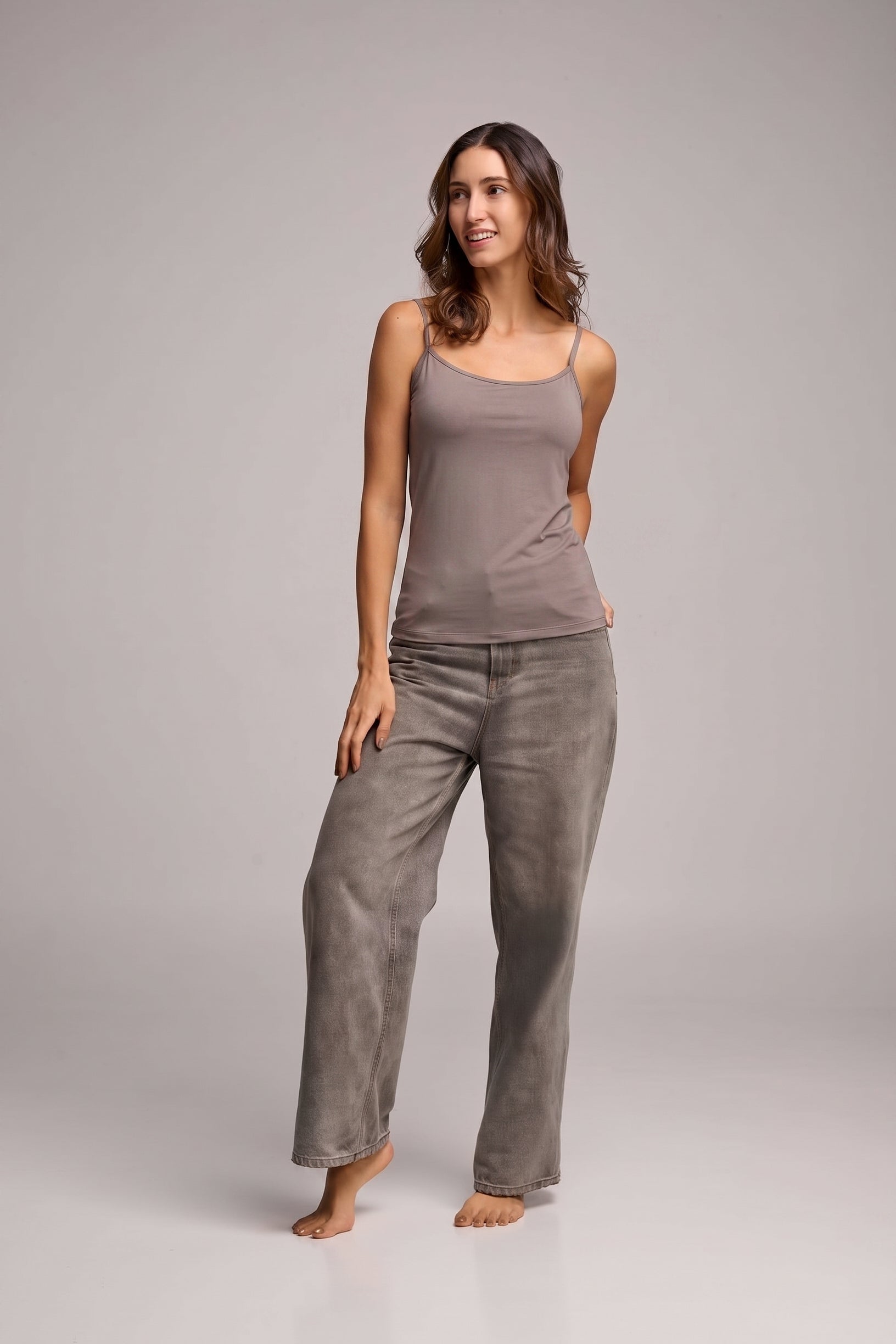 Camiseta con tiras (4606)