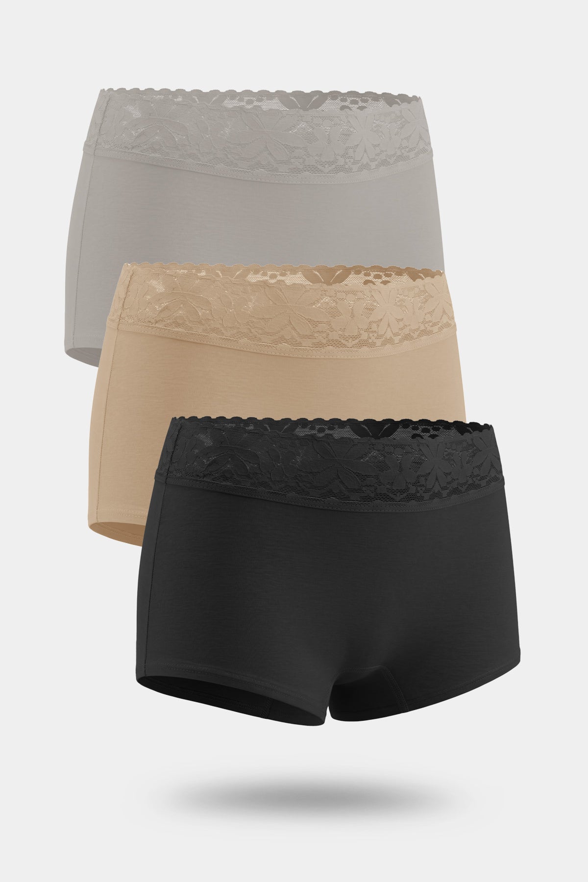 Panty bóxer (Pack X3)(6089A)