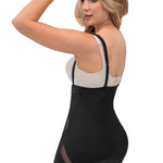 Faja colombiana short corto con efecto levanta glúteos medio y control de abdomen suave