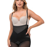 Faja colombiana short corto con efecto levanta glúteos medio y control de abdomen suave