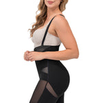 Faja colombiana short corto con efecto levanta glúteos medio y control de abdomen suave