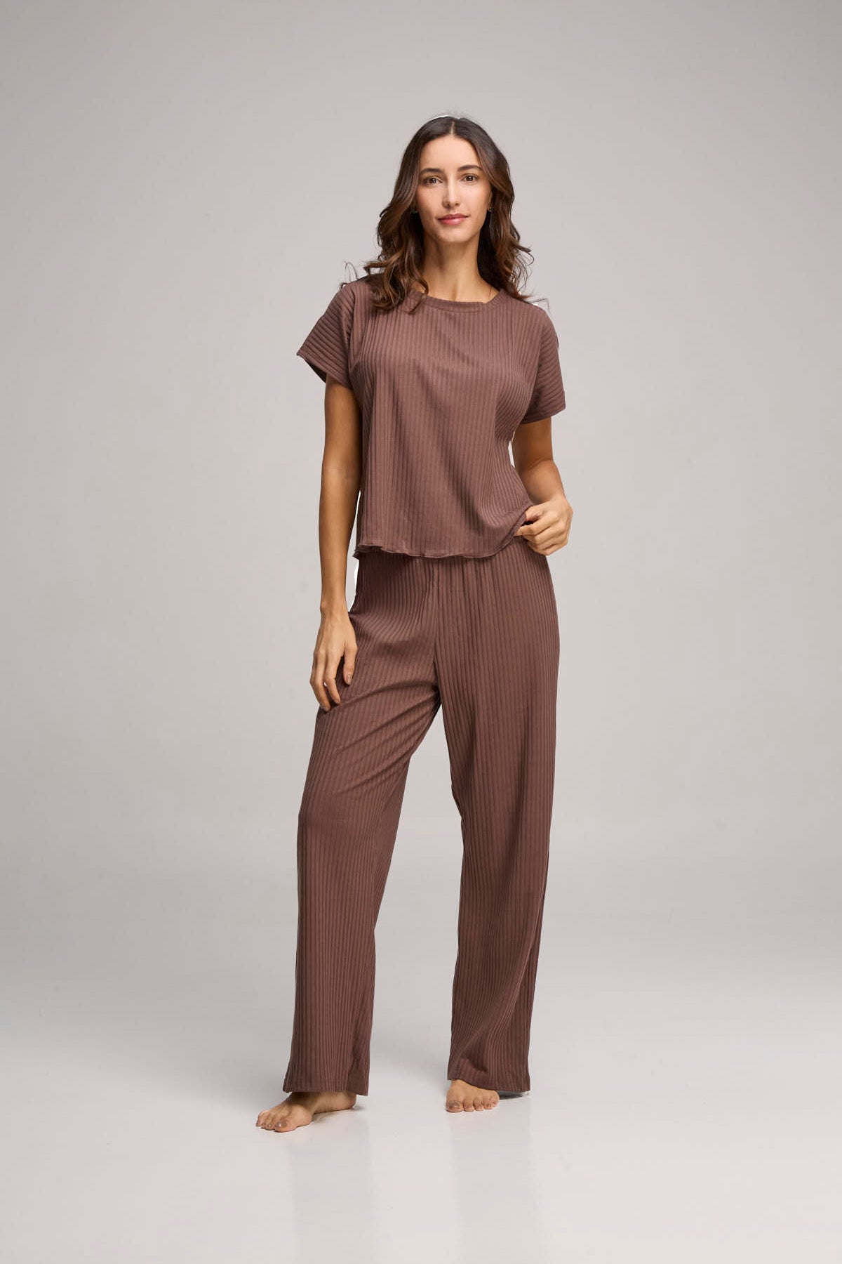 Camiseta cuello redondo (DD13L4)