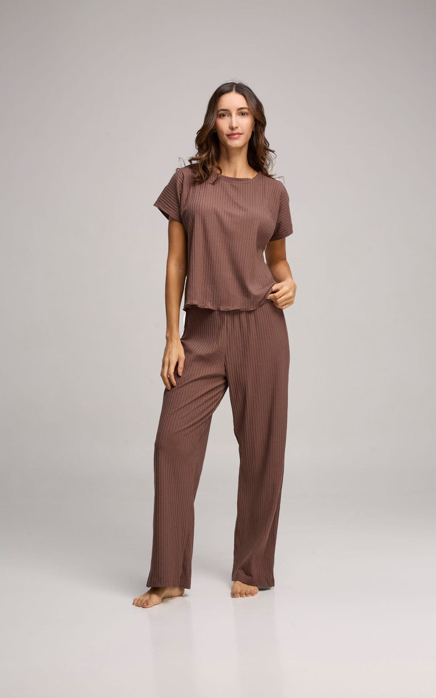 Camiseta cuello redondo (DD13L4)