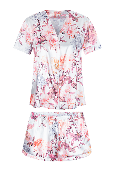 Pijama Conjunto Camisa Manga Corta y Short (DF43L3)