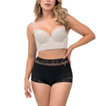 Mini short moldeador SoftControl con encaje siliconado Diane & Geordi