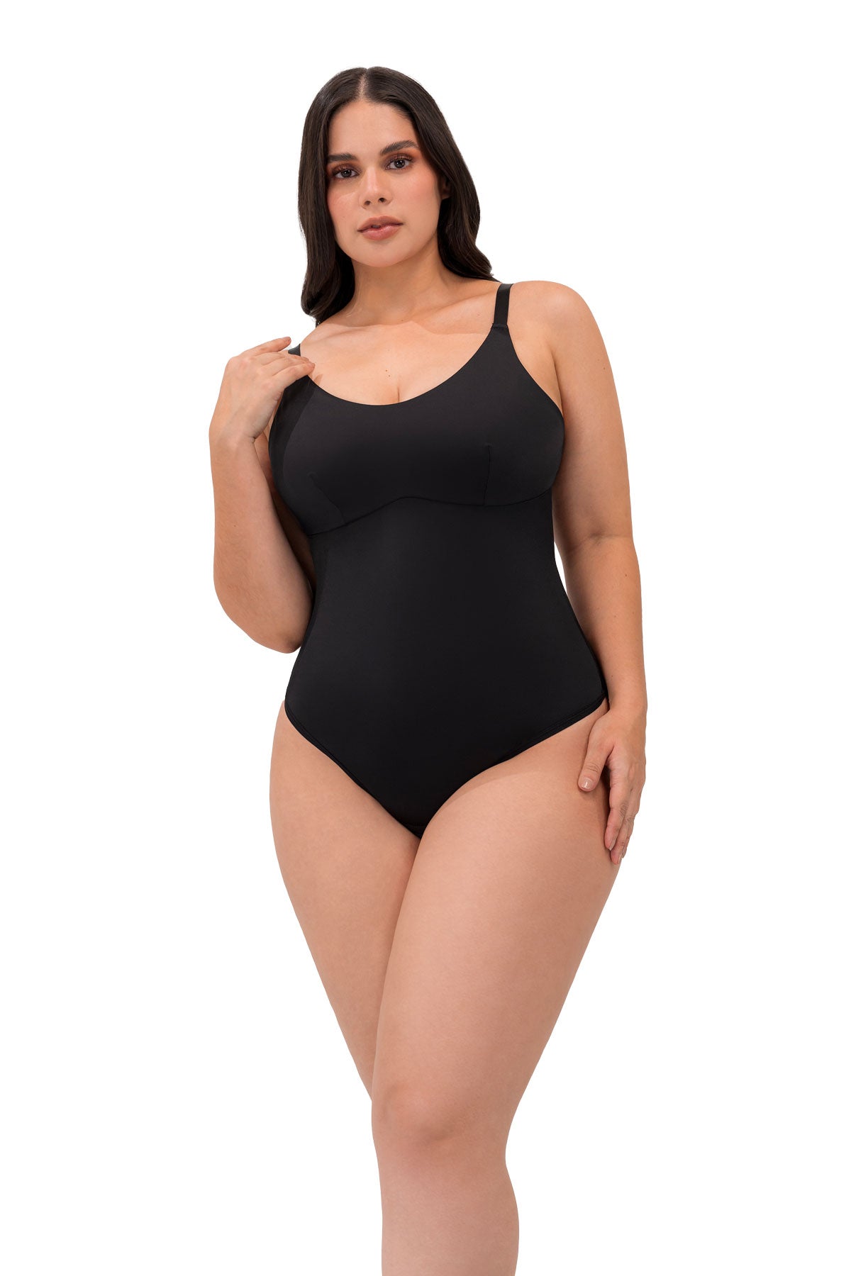 Body moldeador con control de abdomen suave y efecto levanta glúteos natural