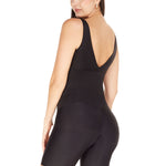 Faja short corto SoftControl senos libres mujer, color negro