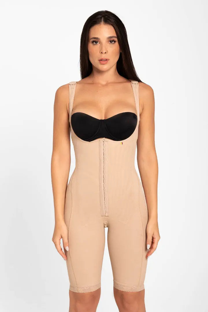Faja moldeadora short largo senos libres PowerControl (DC03L3) Diane & Geordi Colombia