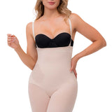 Faja colombiana short corto con efecto levanta glúteos medio y control de abdomen suave
