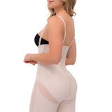 Faja colombiana short corto con efecto levanta glúteos medio y control de abdomen suave