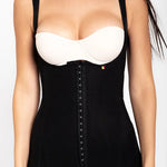 Faja compresión máxima PowerControl short largo, color negro