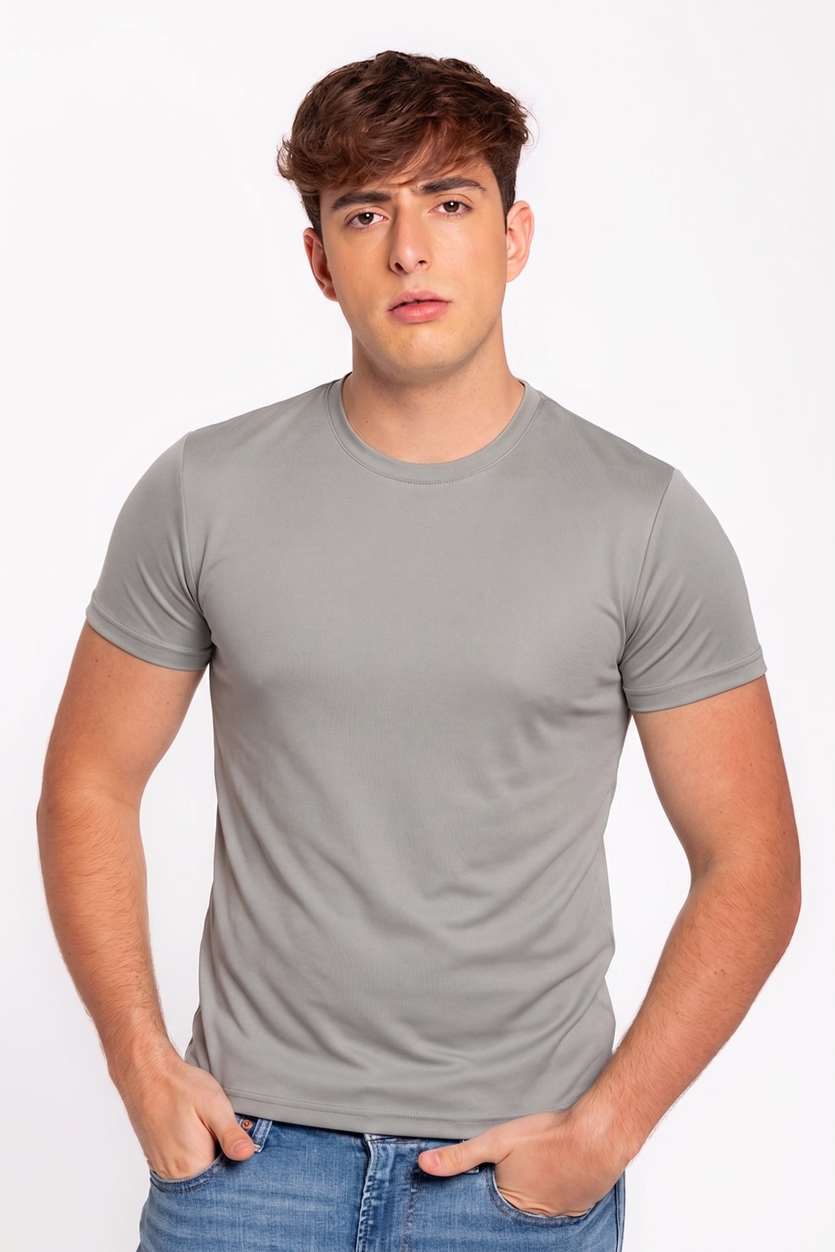Camiseta cuello redondo (3986)
