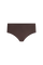 Panty hipster invisible sin costuras en microfibra premium color cafe oscuro