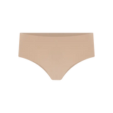 Panty hipster invisible sin costuras en microfibra premium color piel trnasparente frente