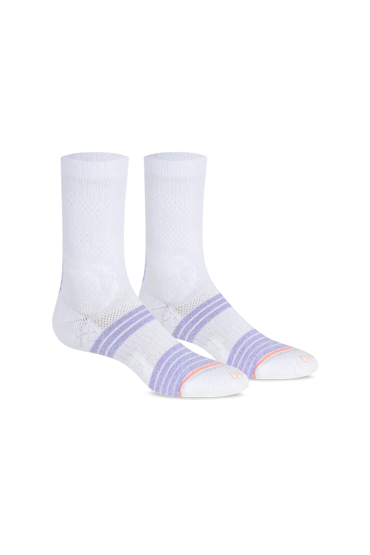 Media larga con tejido suave y ajuste cómodo, color blanco
