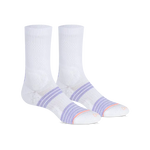 Media larga con tejido suave y ajuste cómodo, color blanco