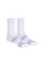 Media larga con tejido suave y ajuste cómodo, color blanco