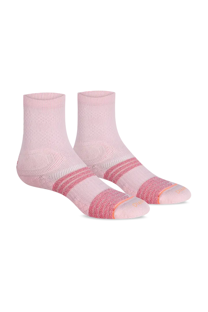 Media larga con tejido suave y ajuste cómodo, color rosa