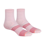 Media larga con tejido suave y ajuste cómodo, color rosa