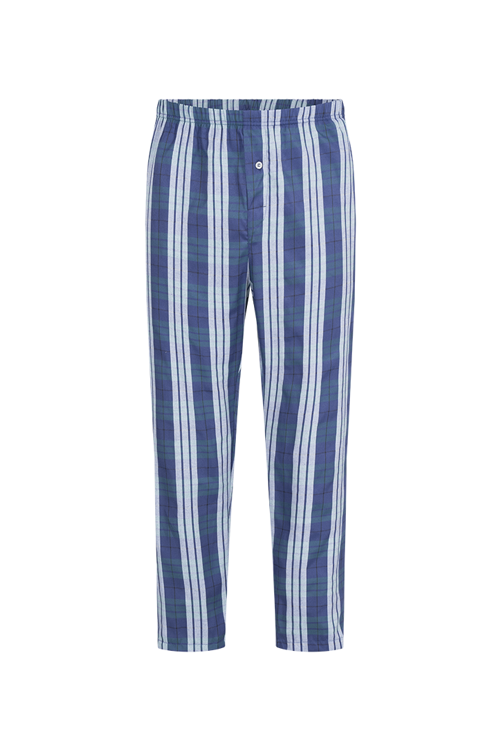 Pantalón Pijama largo en Tejido Plano con Bolsillos Laterales  (GF01D7)