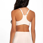 Panty bóxer alto cubrimiento Diane & Geordi, color piel de espalda