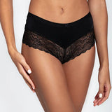 Panty cachetero Diane & Geordi en microfibra y encaje
