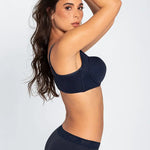 Panty cachetero unicolor con encaje – Diane & Geordi
