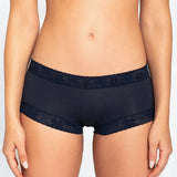 Panty cachetero unicolor con encaje – Diane & Geordi
