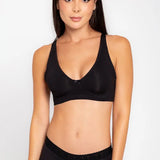 Panty cachetero unicolor con encaje – Diane & Geordi
