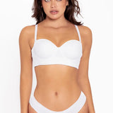 Panty mujer microfibra invisible color color blanco de frene 