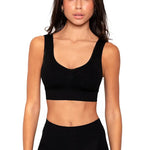 Panty bóxer seamless unicolor con control suave y cobertura extendida – Diane & Geordi, color negro 