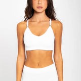 Panty bóxer seamless sin costuras en cintura y piernas – Diane & Geordi, color blanco