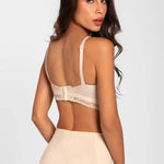 Panty clásico de algodón con alto cubrimiento Diane & Geordi - Color PIEL - de espalda