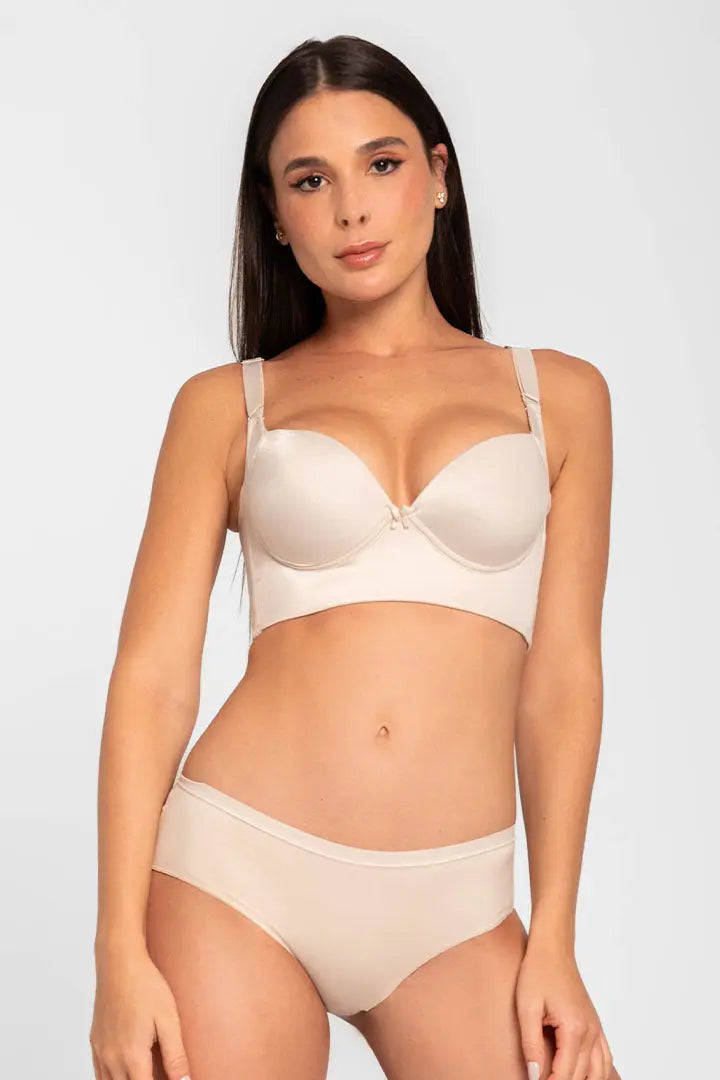 Panty tipo cachetero en algodón premium – Diane & Geordi color piel