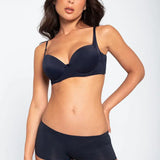 Panty cachetero en algodón con cubrimiento medio – Diane & Geordi colro azul oscuro