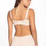 Panty bóxer Diane & Geordi Ref. 6590 con alto cubrimiento, color piel de espalda 