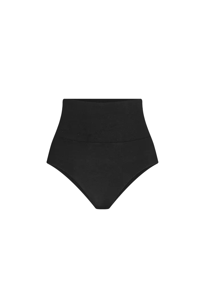 panty seamless Diane&Geordi con control suave de abdomen, color negro