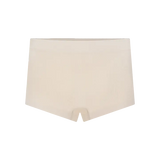 Panty bóxer seamless unicolor con control suave y cobertura extendida – Diane & Geordi, color piel fondo transparente