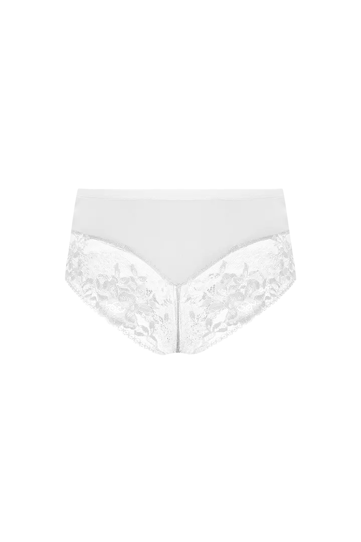 Panty cachetero Diane & Geordi en microfibra y encaje