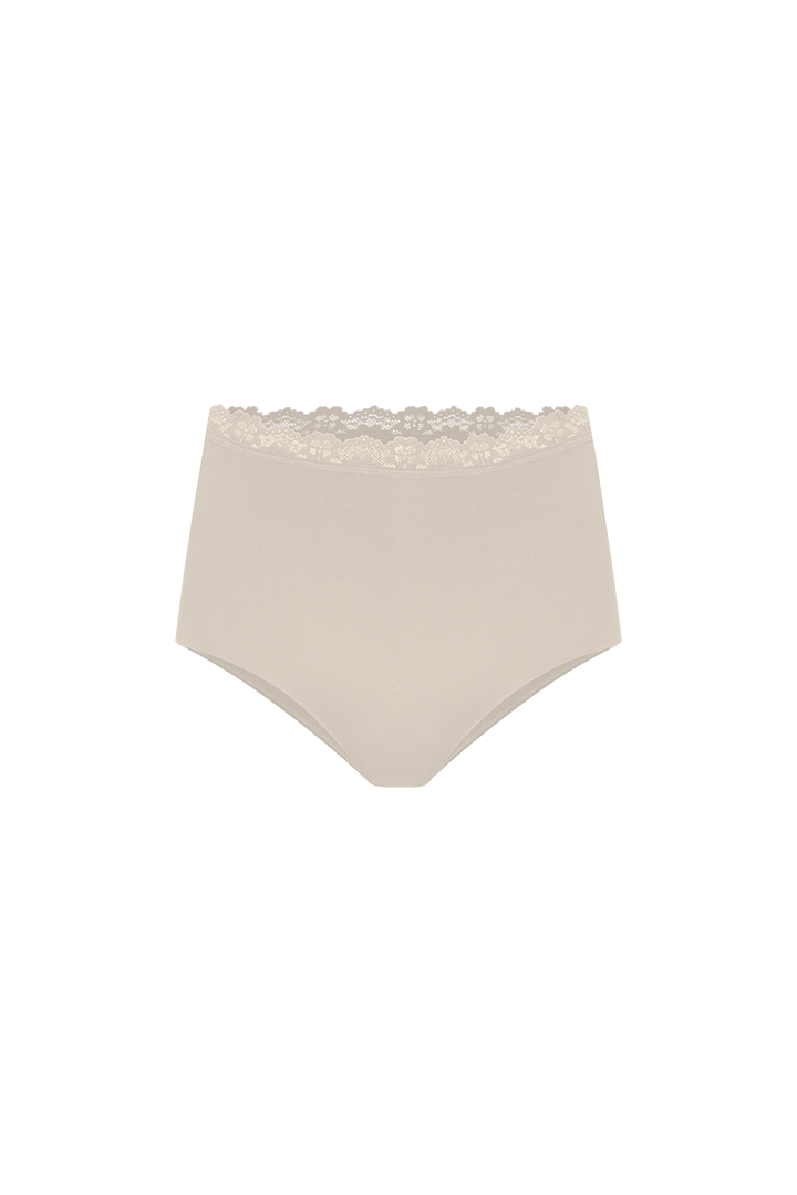 Panty clásico de microfibra nylon de lujo (020739)