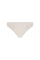 Panty tanga unicolor con laterales en encaje Diane & Geordi, color piel de lado fondo transparente 