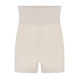 Panty sin costuras con cubrimiento total y refuerzo en algodón – Diane & Geordi, color piel, plano cerrado